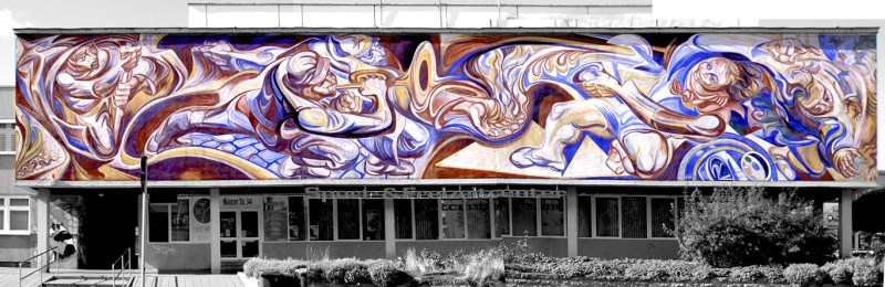 Mural in Erfurt Rieth: Interview with Erich&nbsp;Enge