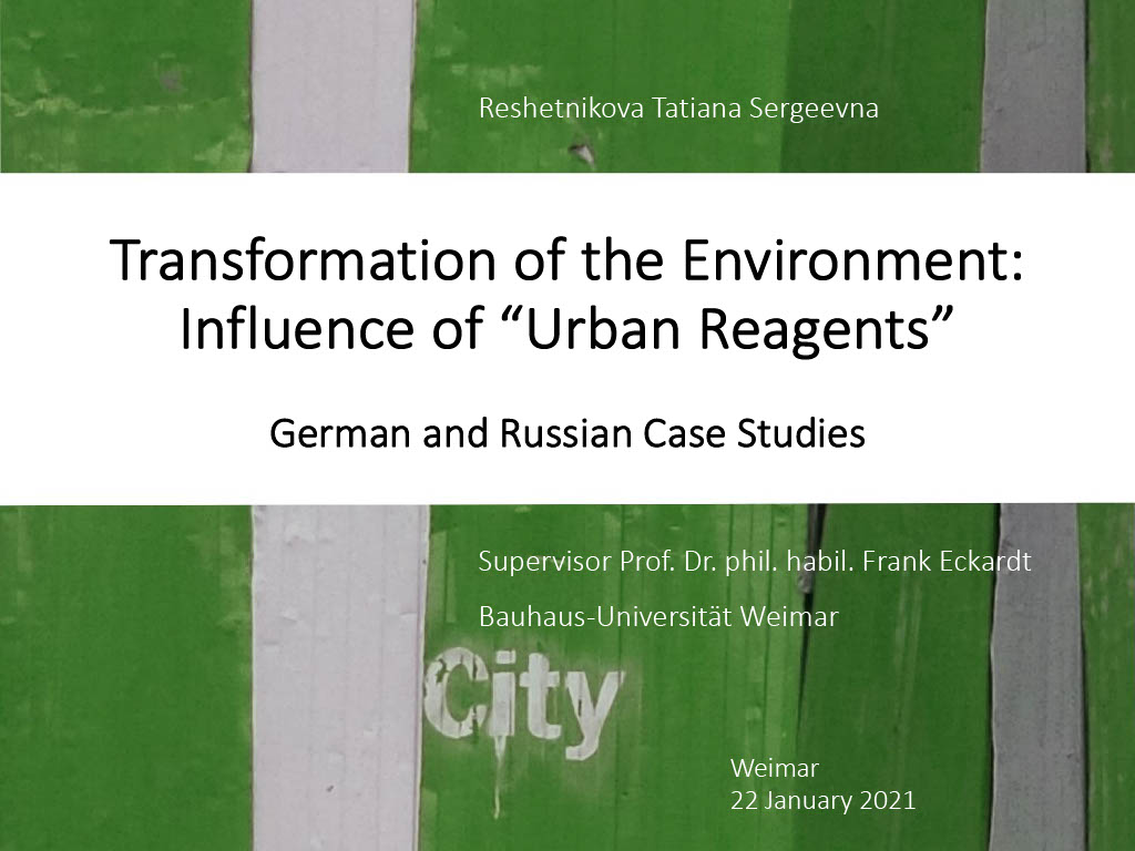 Titel Page - Doctoral Thesis, Reshetnikova Tatiana